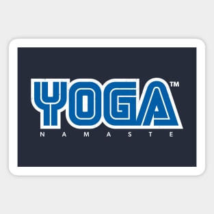 Yoga Retro Sega Gamer Magnet